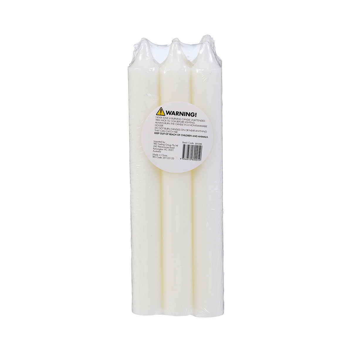 Candle Sticks Unscented 6pk