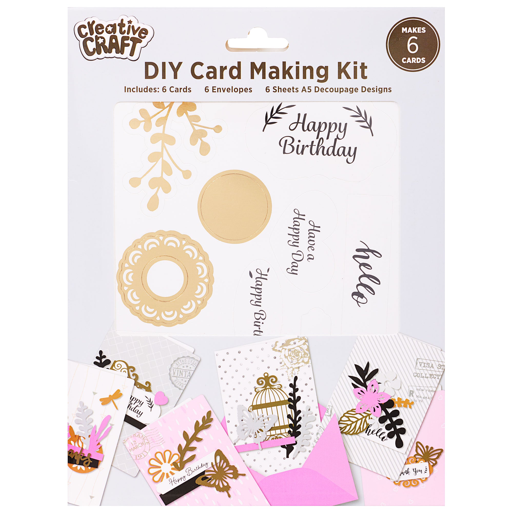 Creative Craft Card Making Kit Assorted The Reject Shop