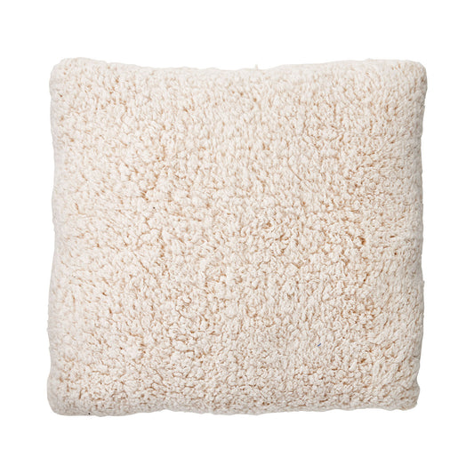 Teddy Fleece Cushion Navy/Cream 42cm