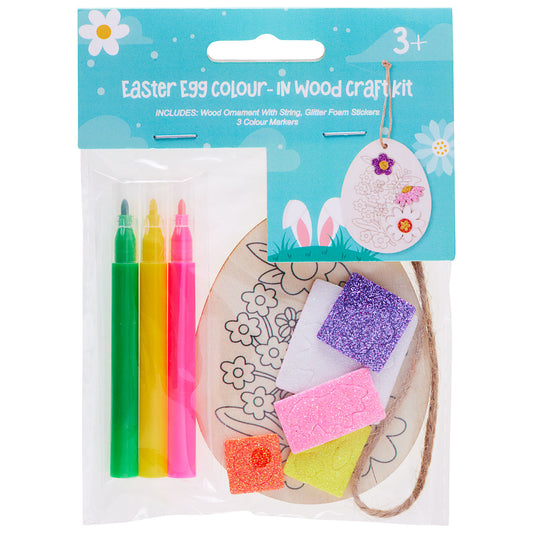 Easter Colour & Paint Craft Kit Assorted