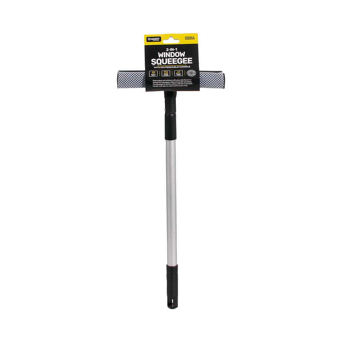Handy Auto 2 in 1 Window Squeegee Extend 19cm