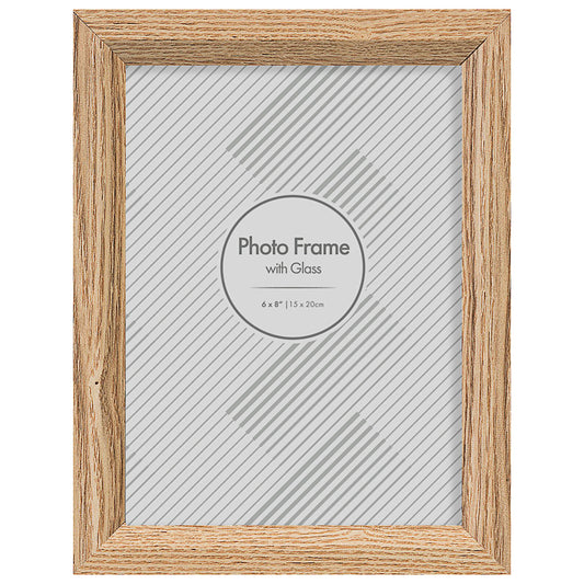 Barcelona Natural Photo Frame 6x8"