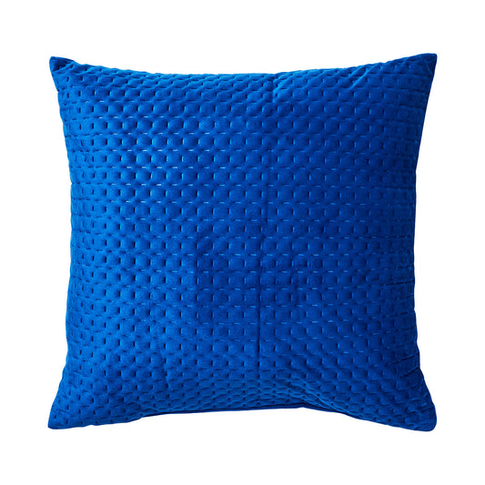 Velvet Pinsonic Cushion Moss /Teal 42cm