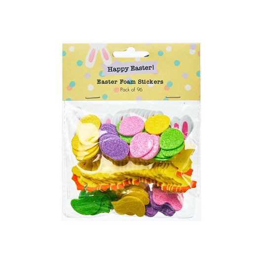 Easter 96pc Foam Stickers Set