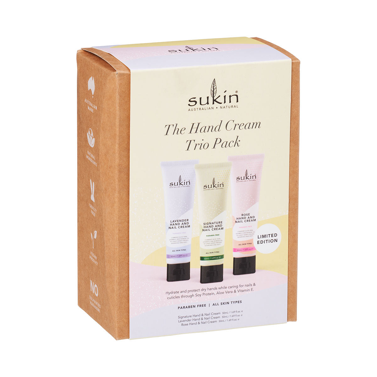 Sukin Hand Cream Gift Set
