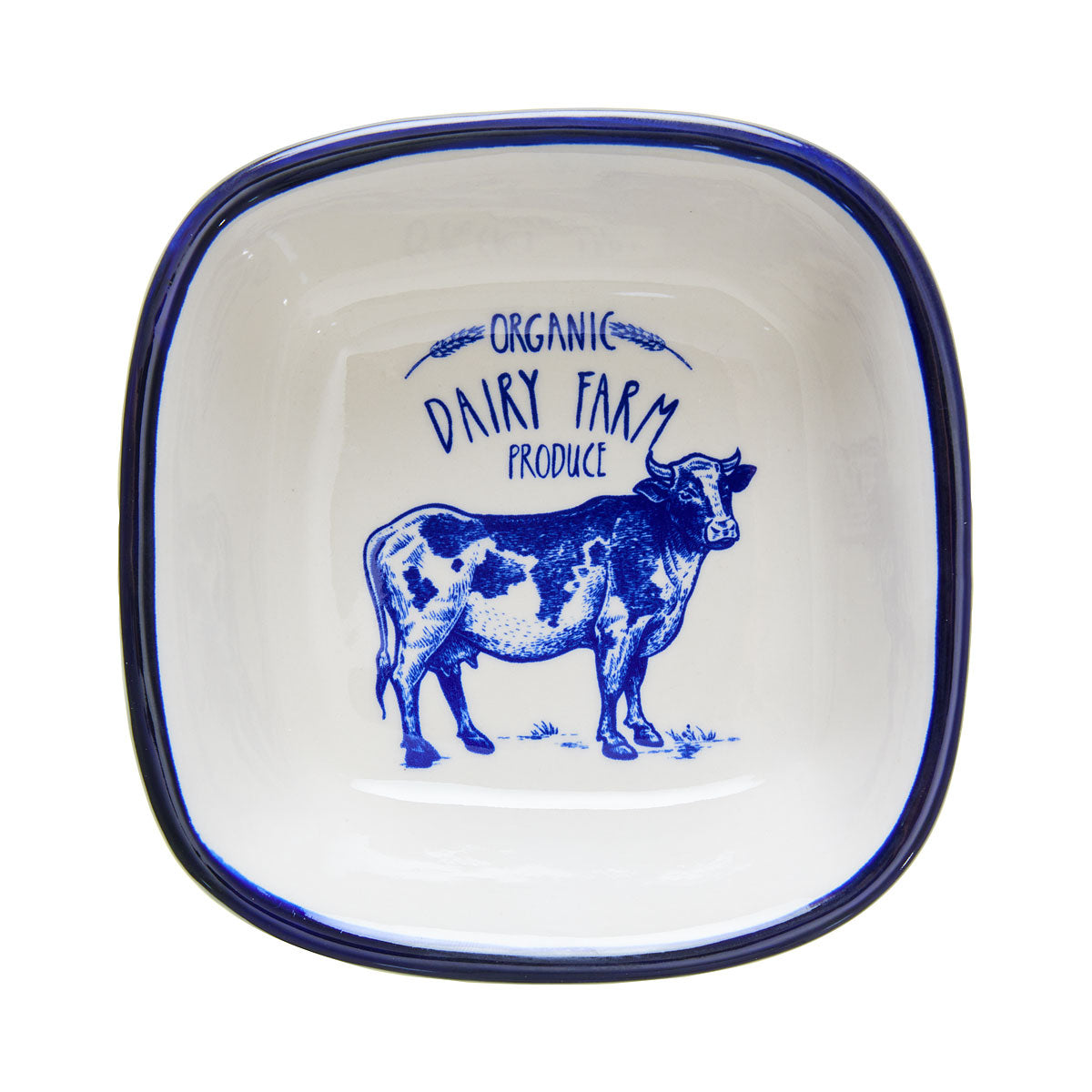 Farm Animals Square Dish 14cm Assorted