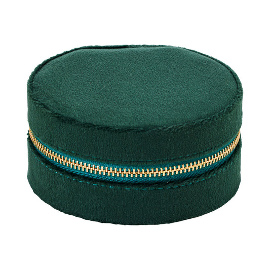 Jewellery Box Velvet Zip Assorted