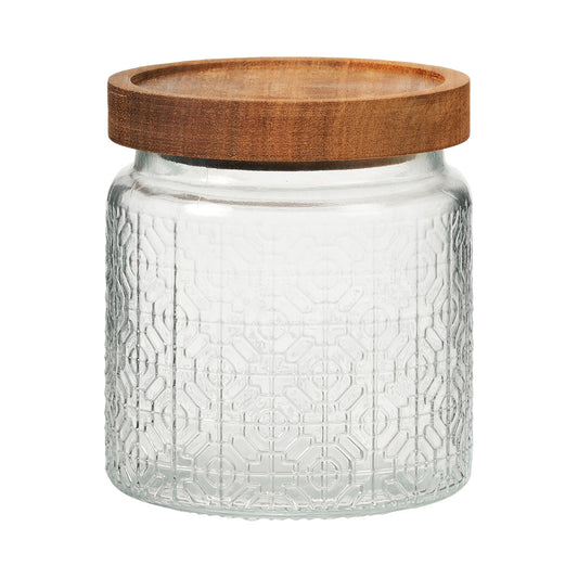 Presso Glass Storage Jar 500mL Assorted
