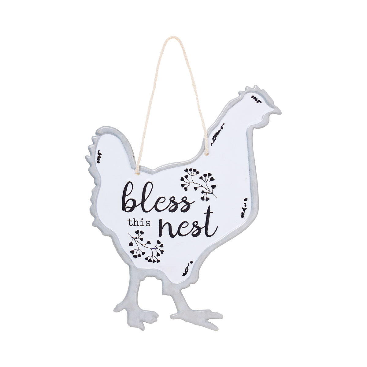 Farm Animals Hanging Plaque Tin Assorted