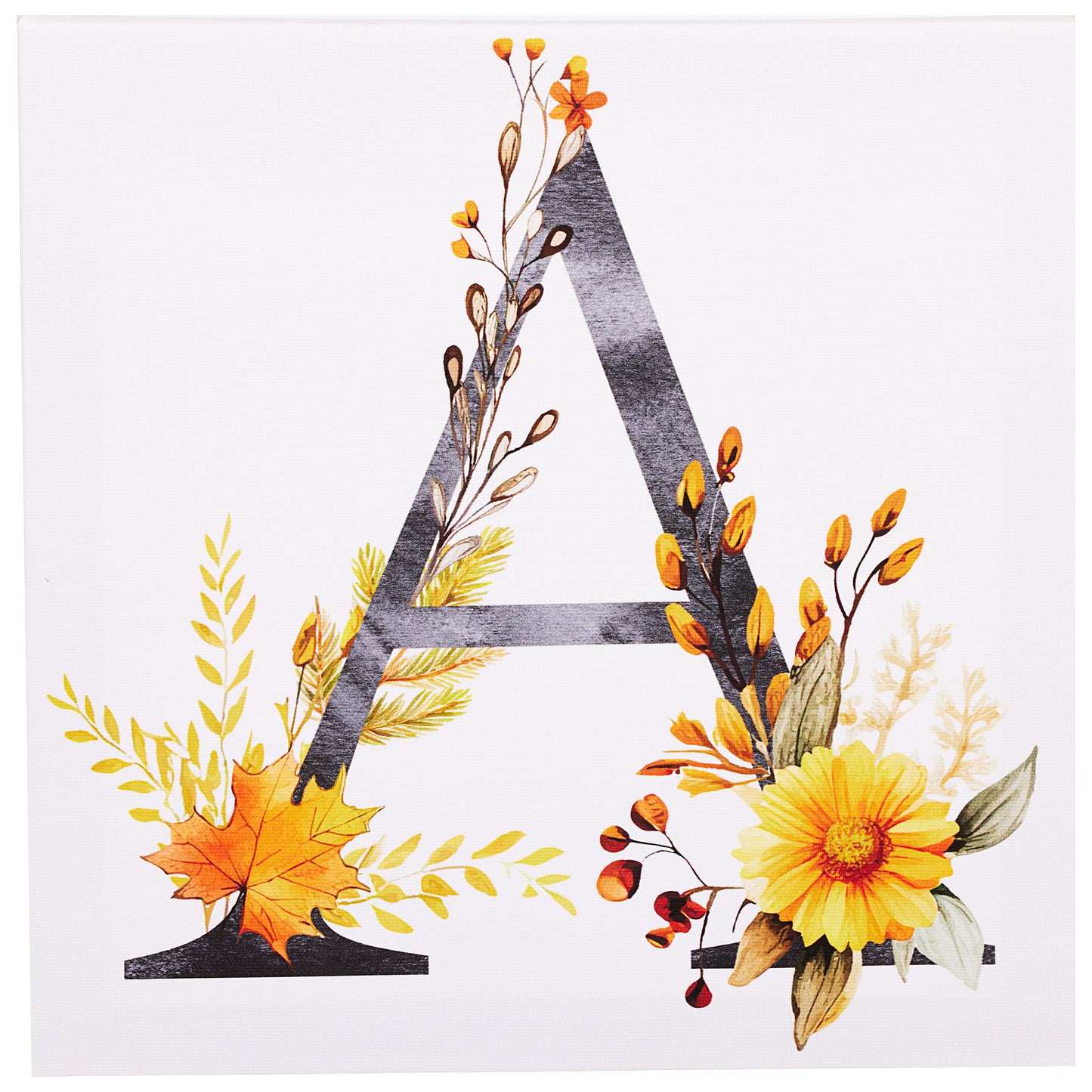 Mini Canvas Monogram 20cm Assorted