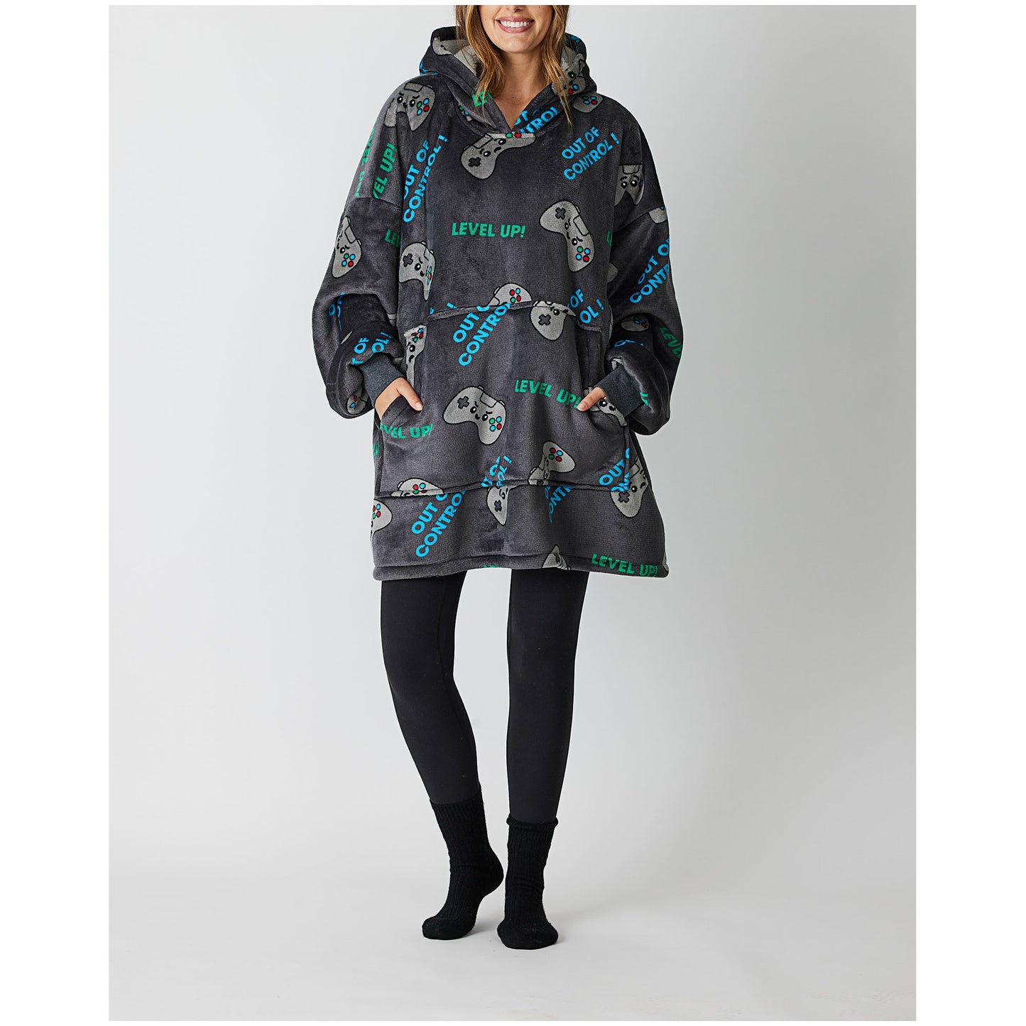 Adult Over-Sized Hoodie Out Of Control