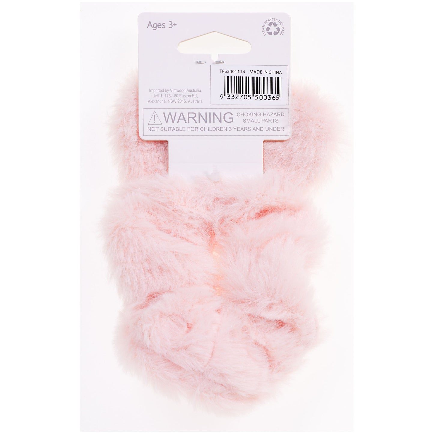 Fluffy Bunny Scrunchie