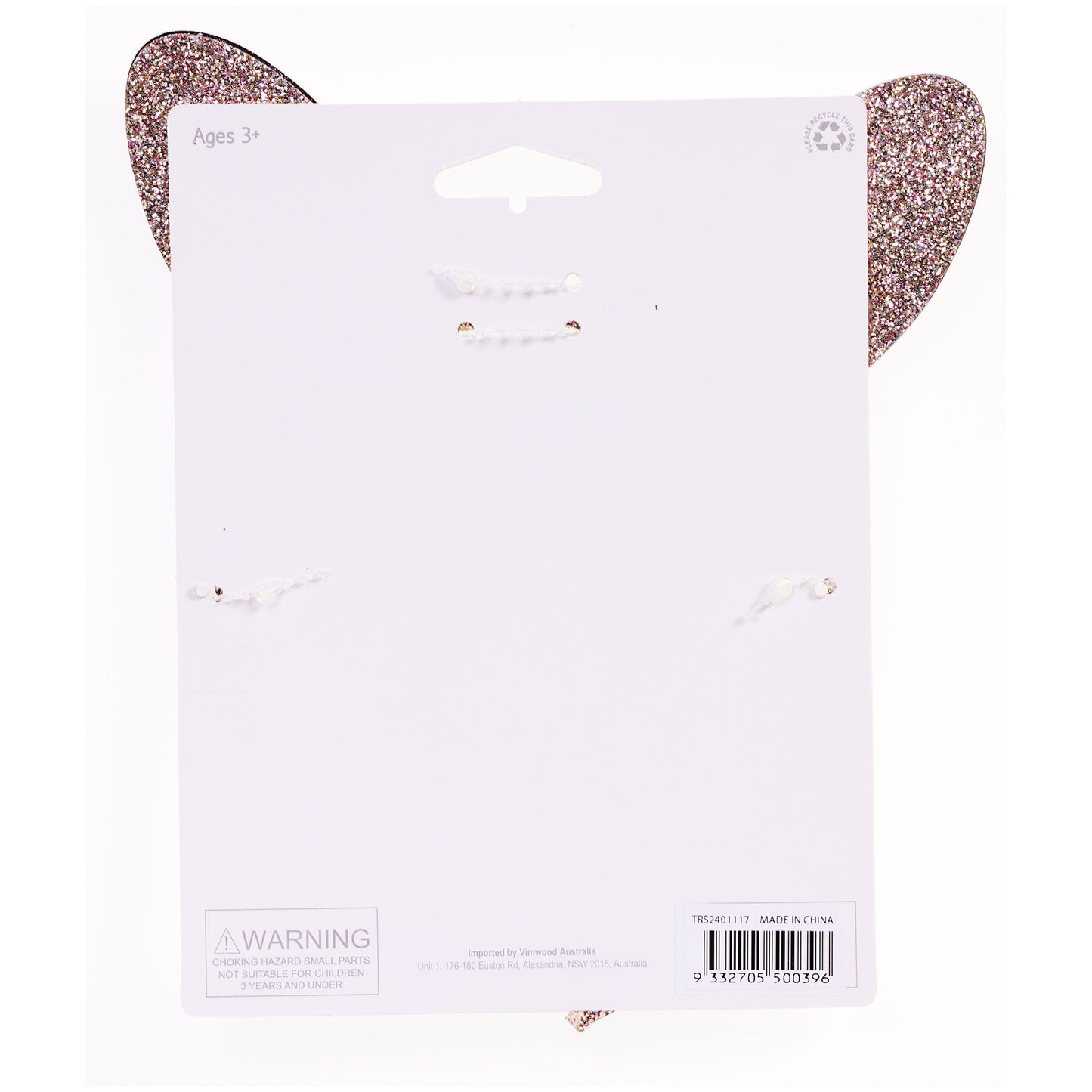 Glitter Bunny Headband