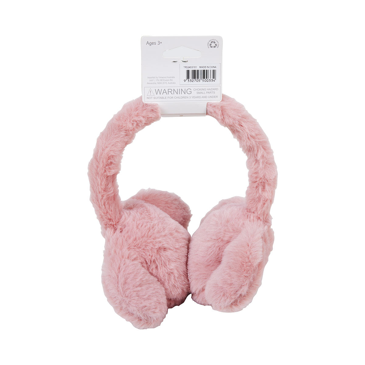 Pink Dog Earmuffs