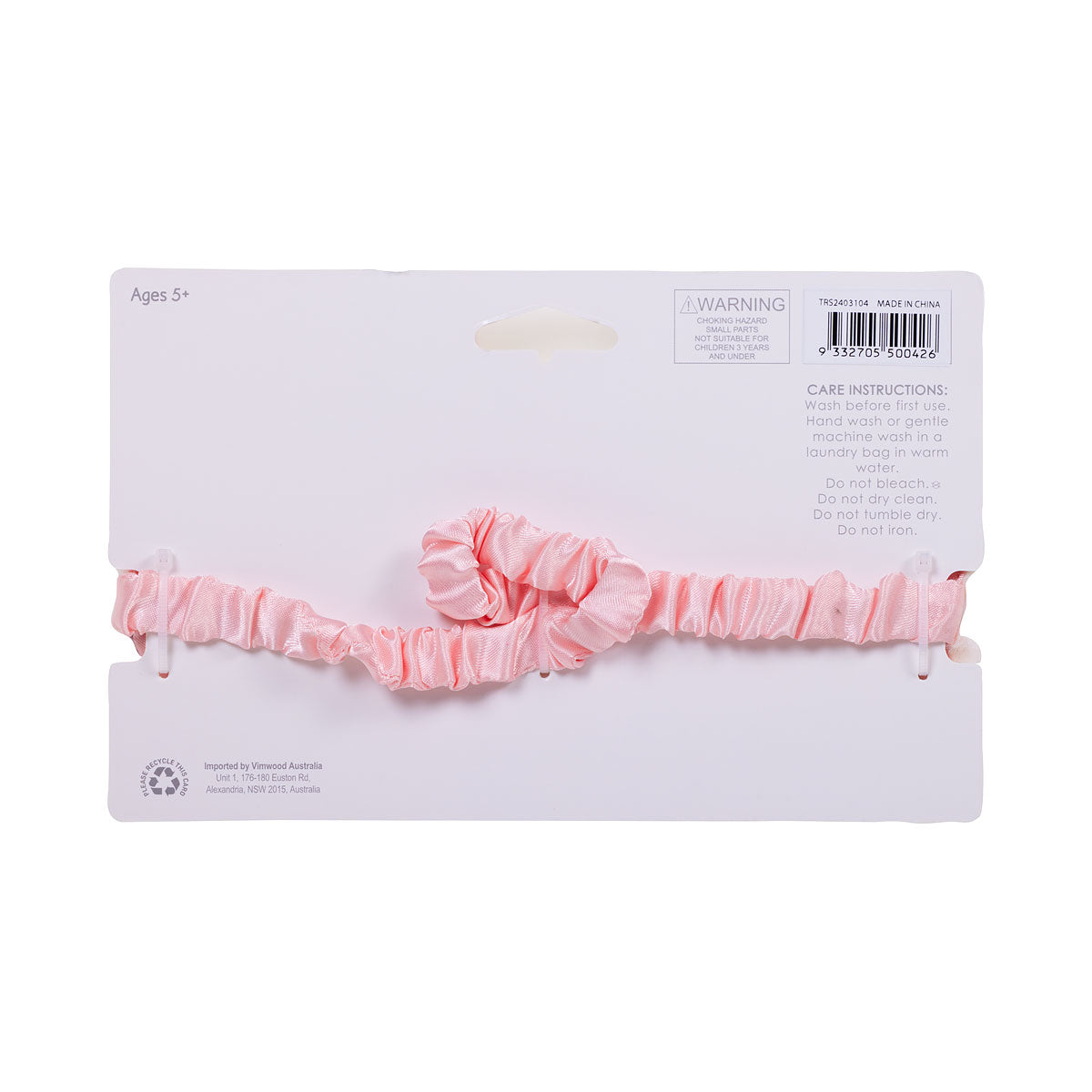 Rainbow Bunny Eye Mask