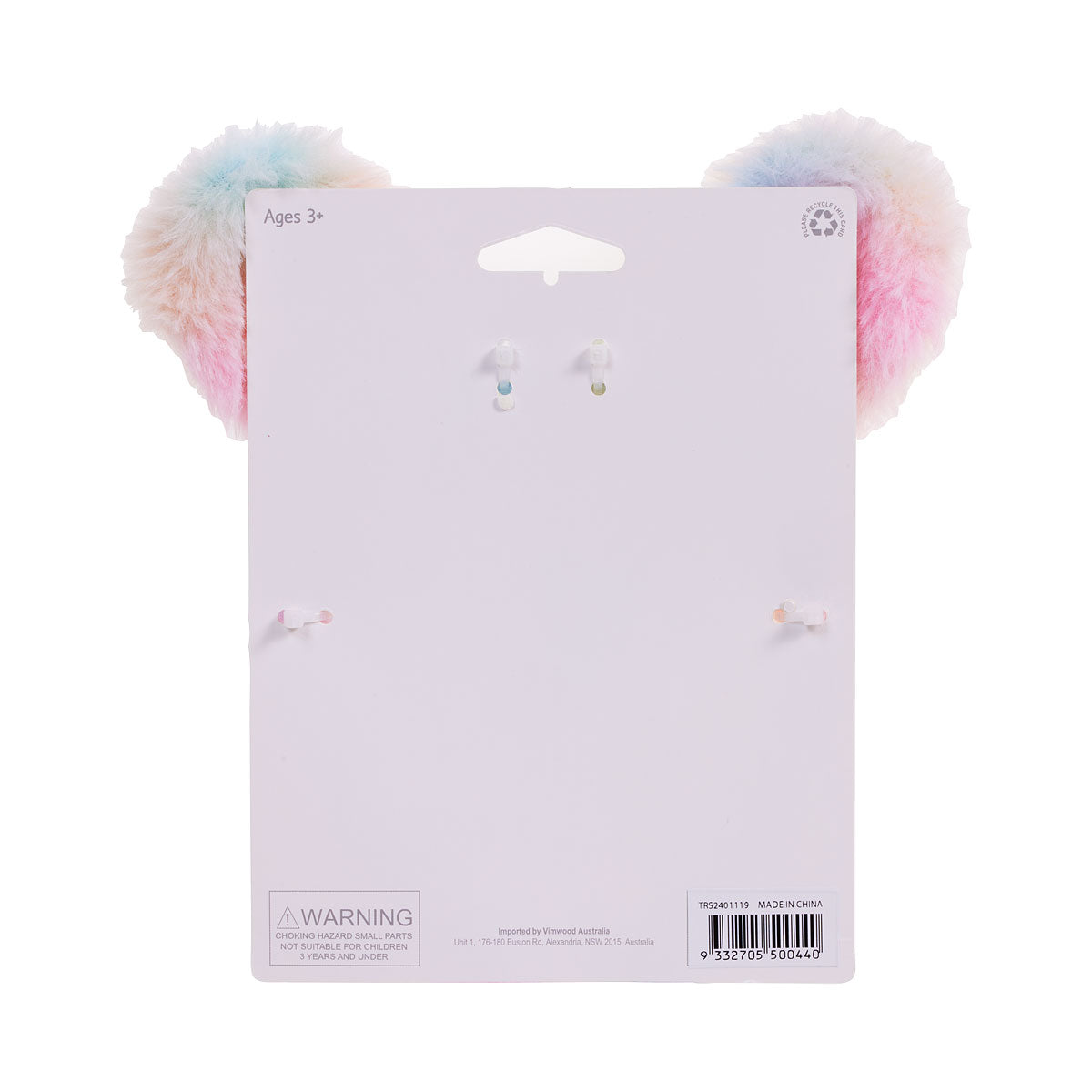 Rainbow Bunny Headband