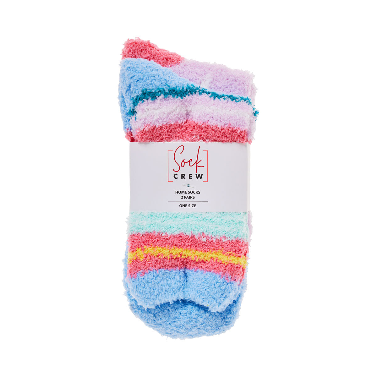 Home Socks Star & Stripe One Size 2pk