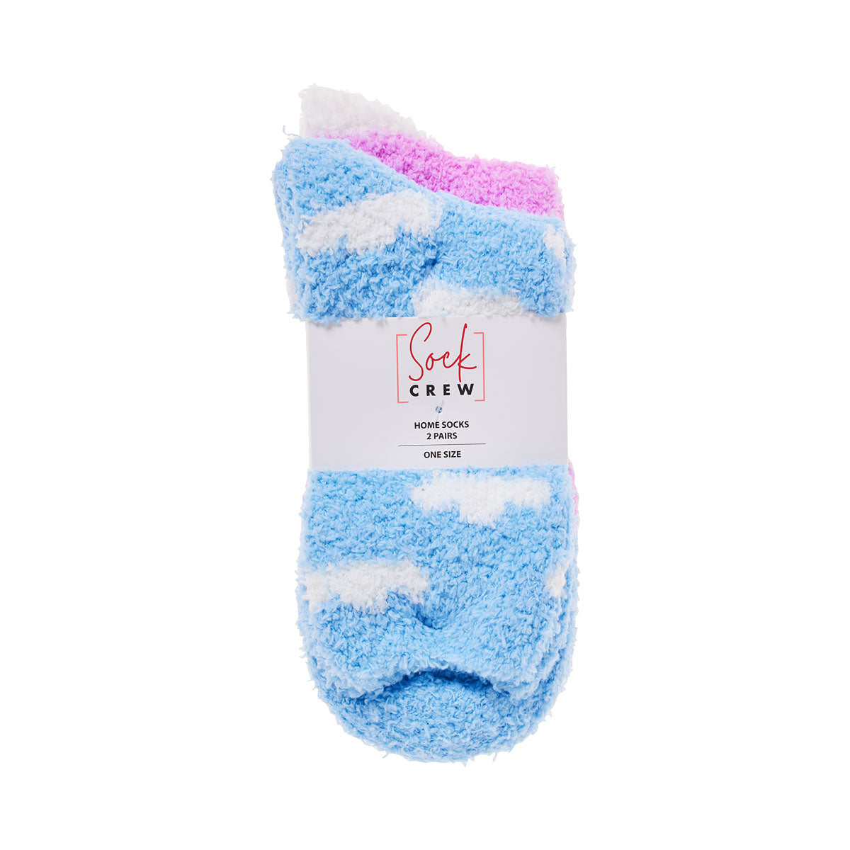 Home Socks Cloud One Size 2pk