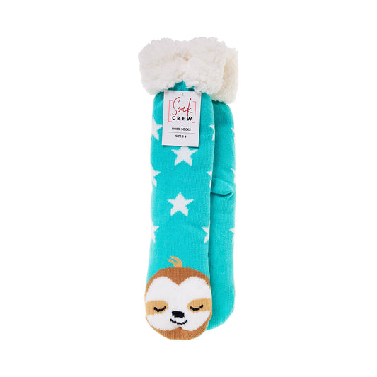 Sherpa Jacquard Socks Sloth
