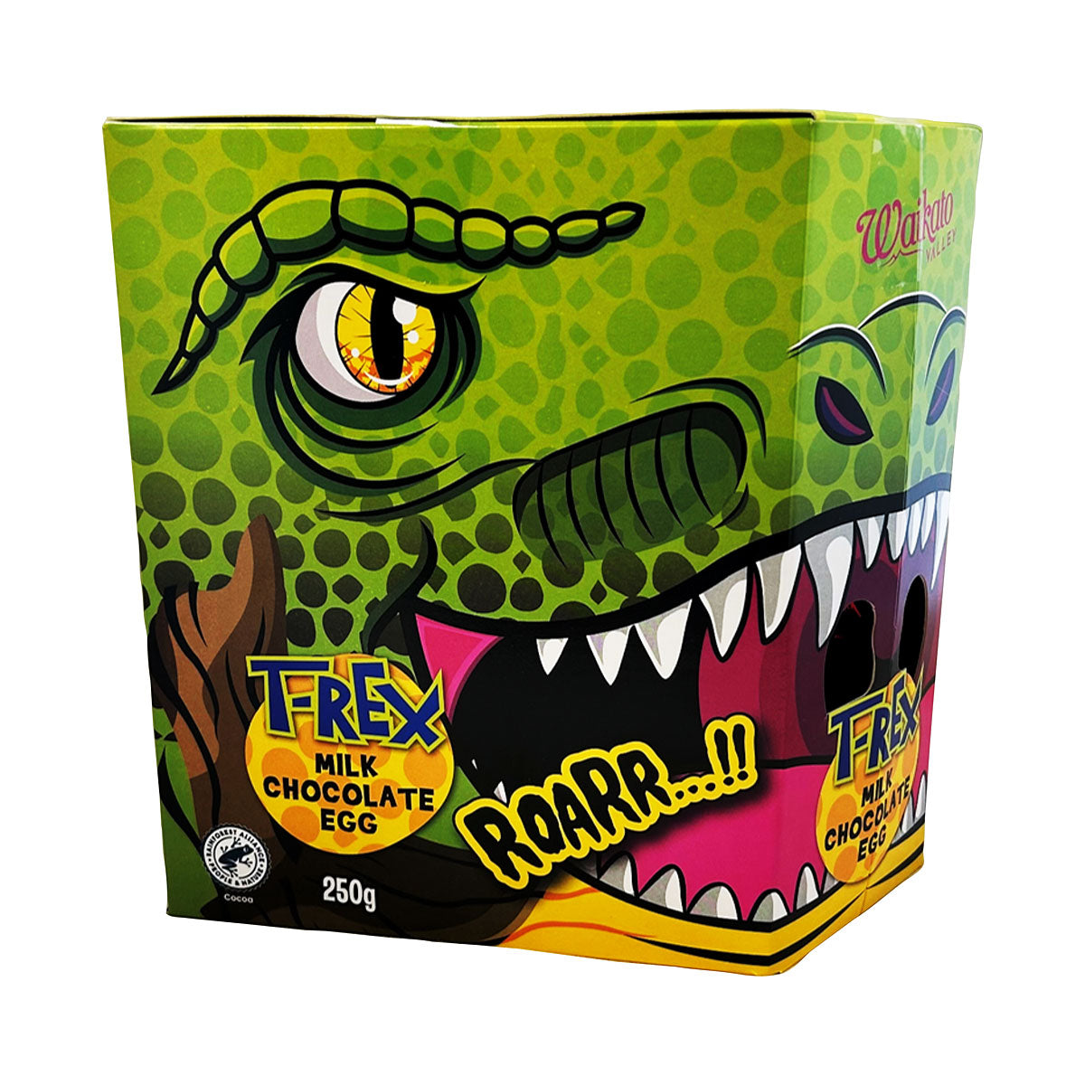 Waikato Valley T-Rex Easter Egg 250g