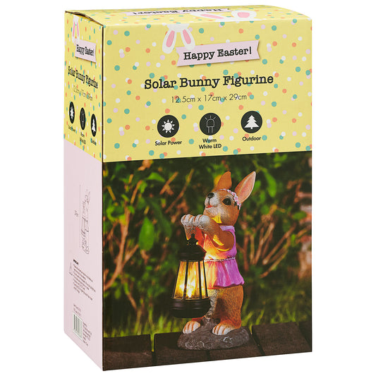 Easter Solar Figure With Light Assorted
