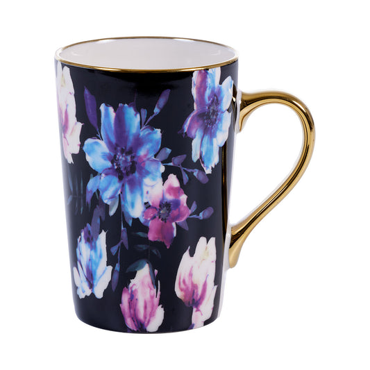 Dark Blossoms Mug 400mL Assorted