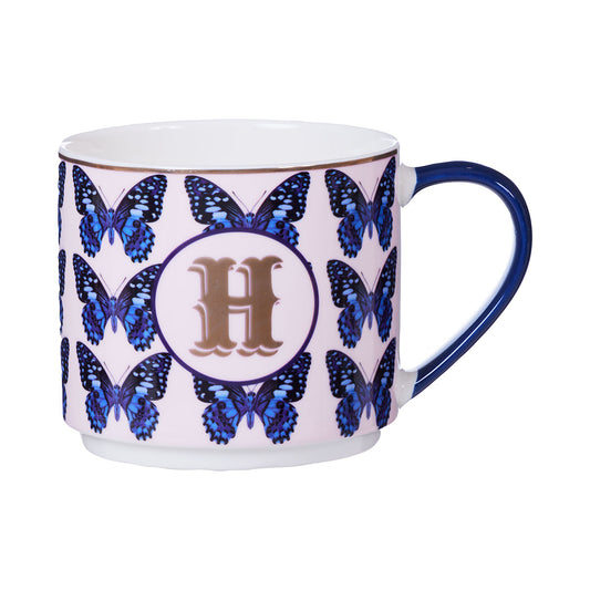 Butterfly Chain Mug Monogram BHN 380mL