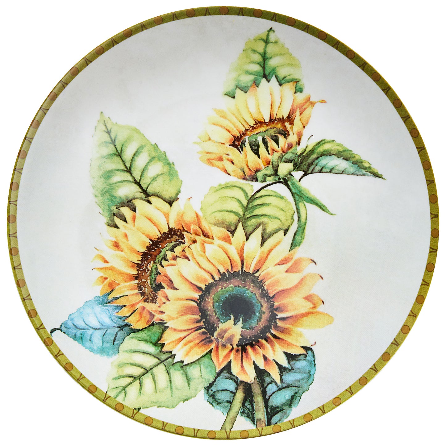 Sunflower Cake Plate Cake 16cm