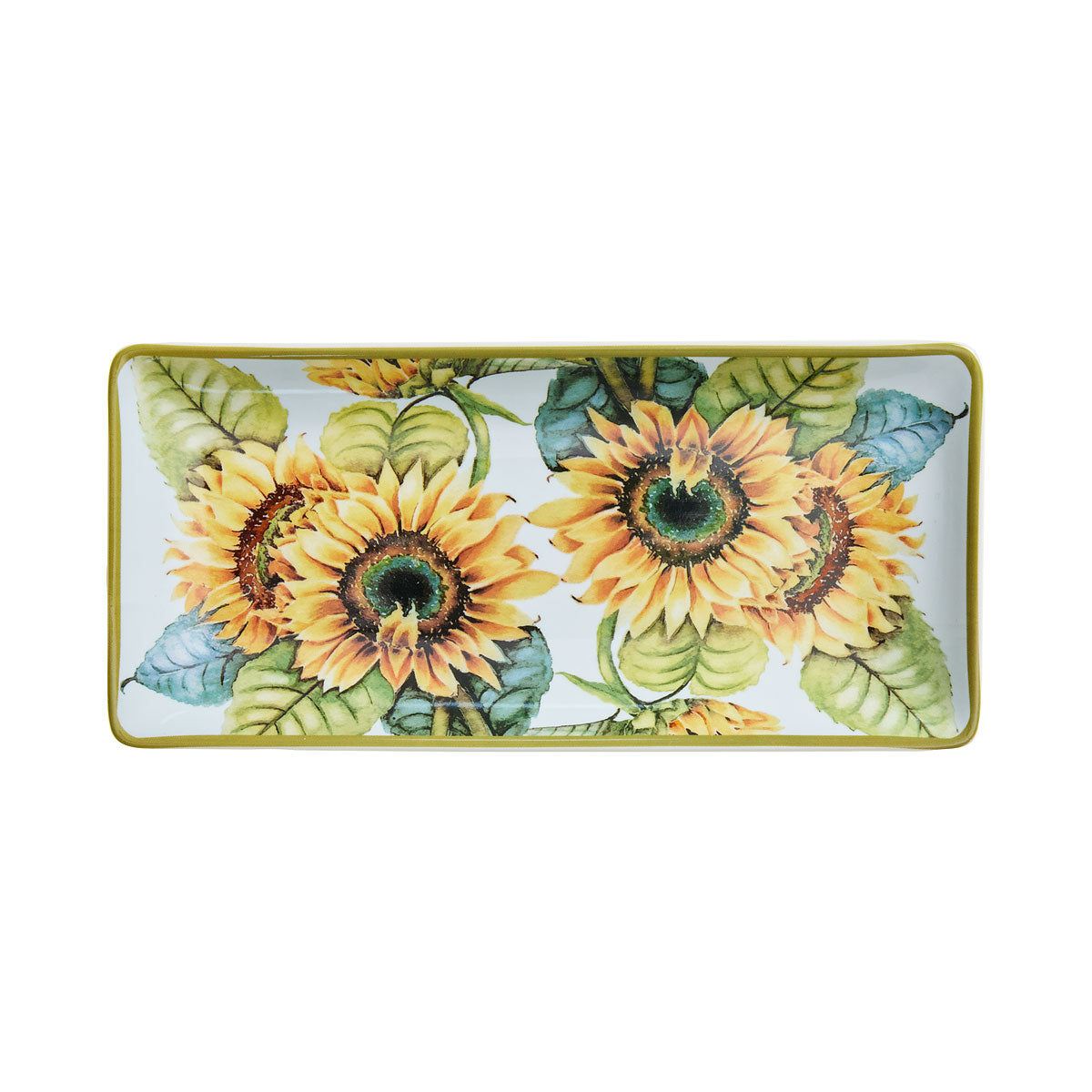 Sunflower Platter 25x12cm
