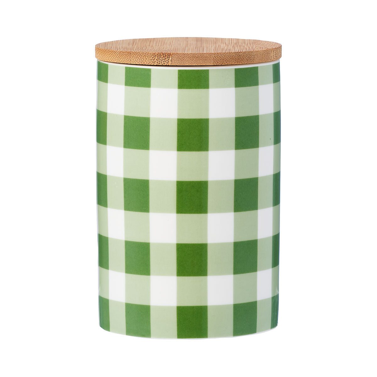 Gingham Canister Assorted