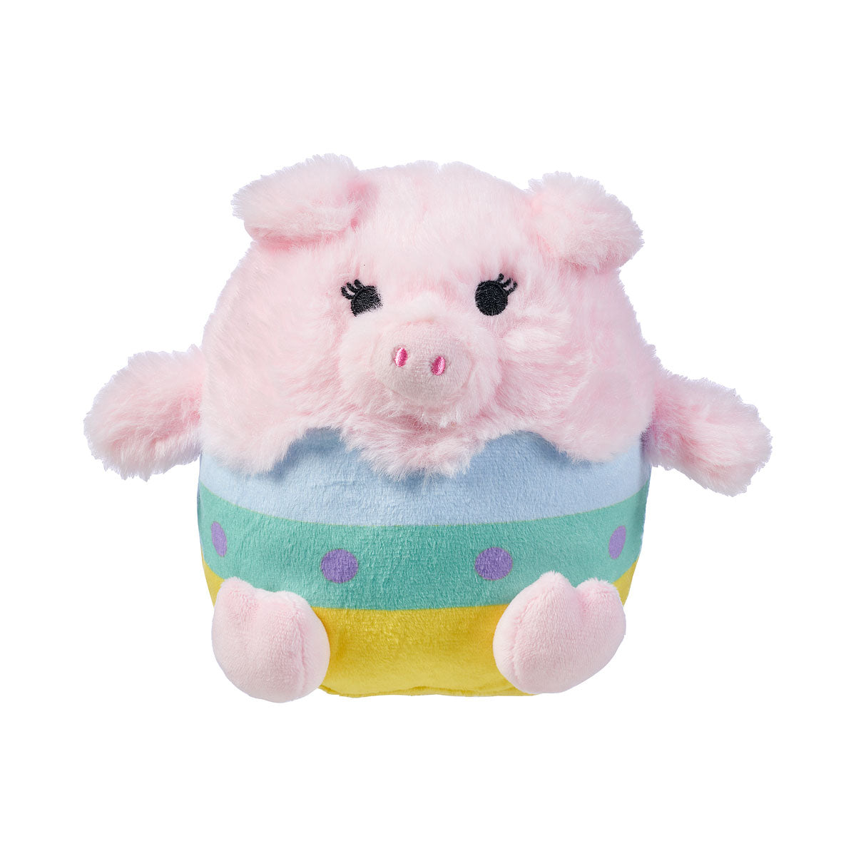 Easter Plush Animal In Egg 15cm Assorted