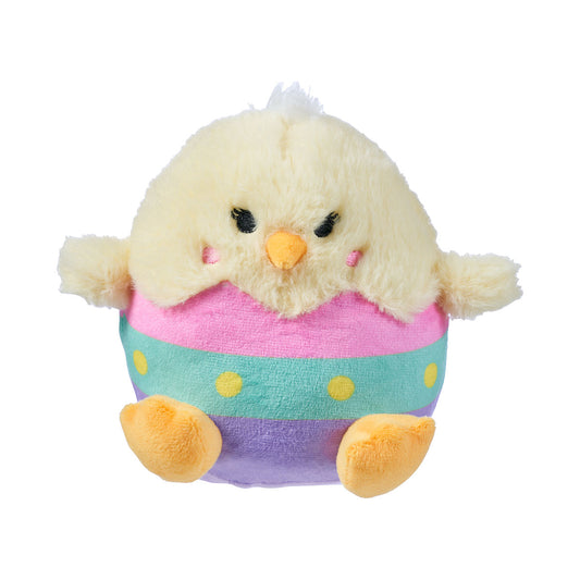 Easter Plush Animal In Egg 15cm Assorted