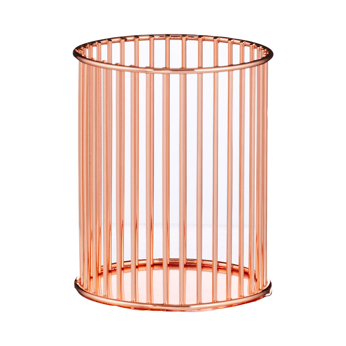 Pen Cup Wire Round Assorted