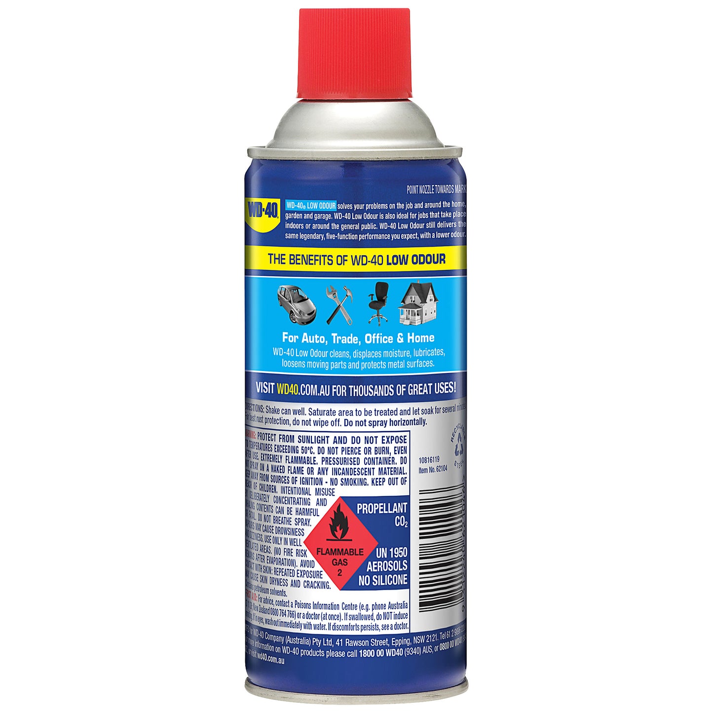 WD-40 Multi-Use Spray Low Odour 300g