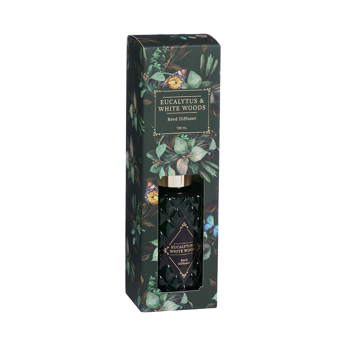 Reed Diffuser Diamond Glass 100mL Assorted