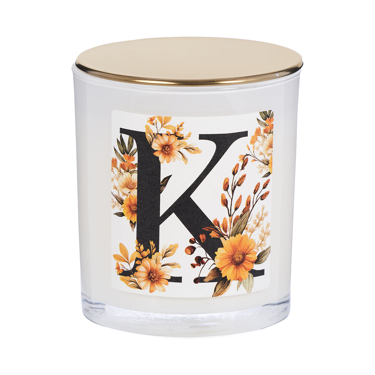 Candle Cottage Monogram Lid Assorted