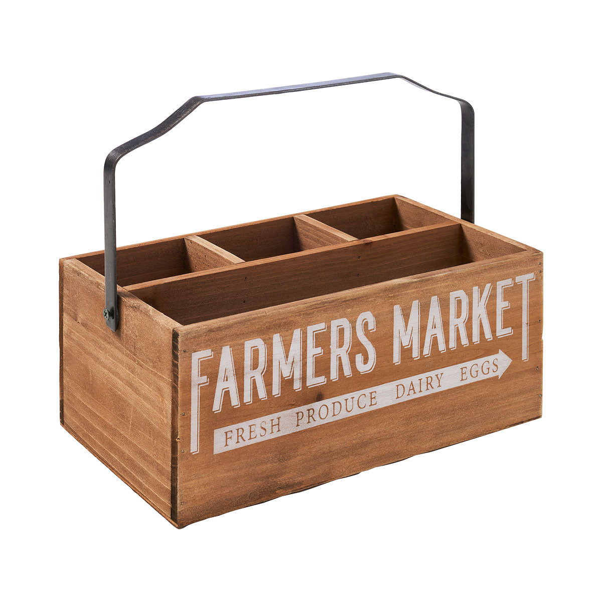 Farmhouse Caddy Sectioned