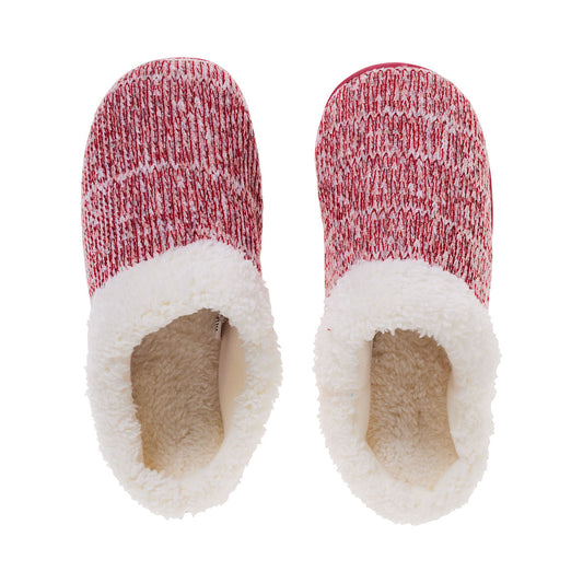 Knitted Mules Red