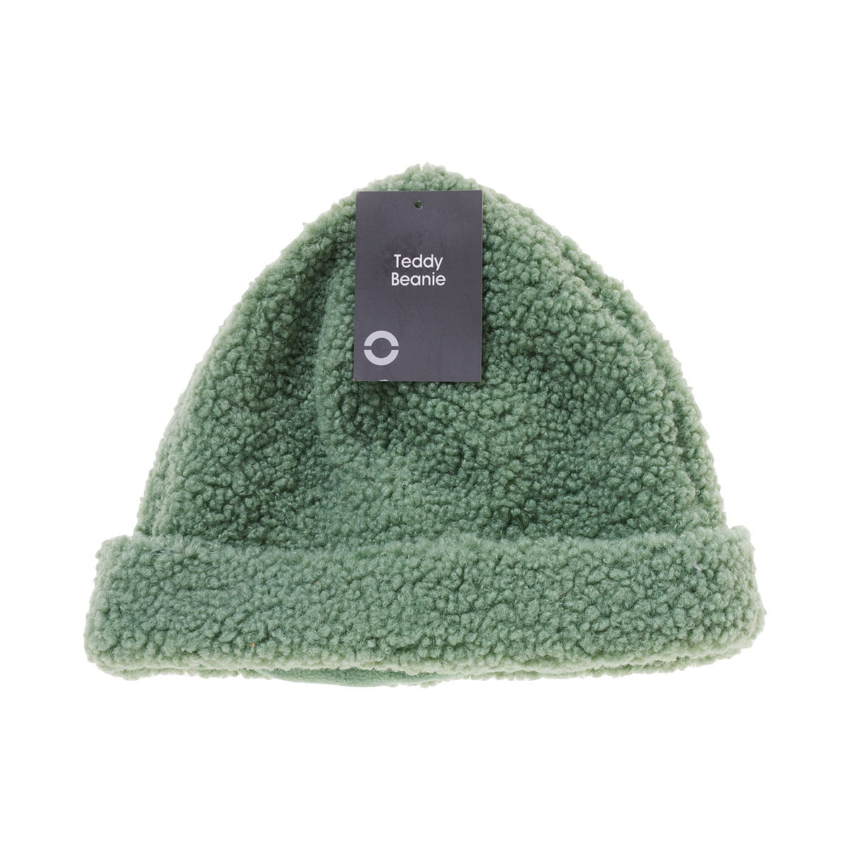 Teddy Beanie Sage/Black