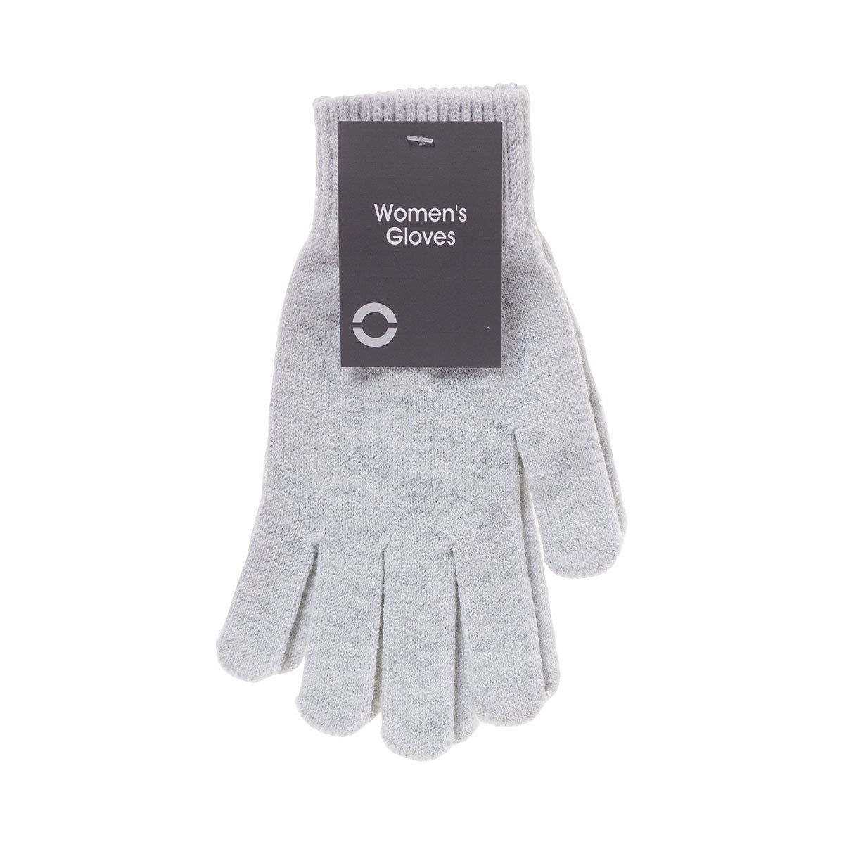 Women's Soft-Touch Gloves Black & Charcoal