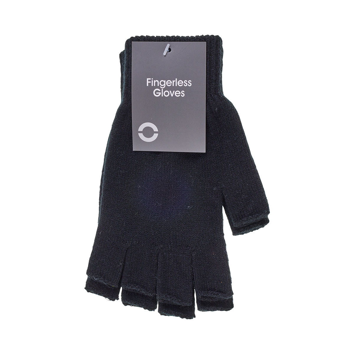 Fingerless Gloves Black/Charcoal/Light Grey