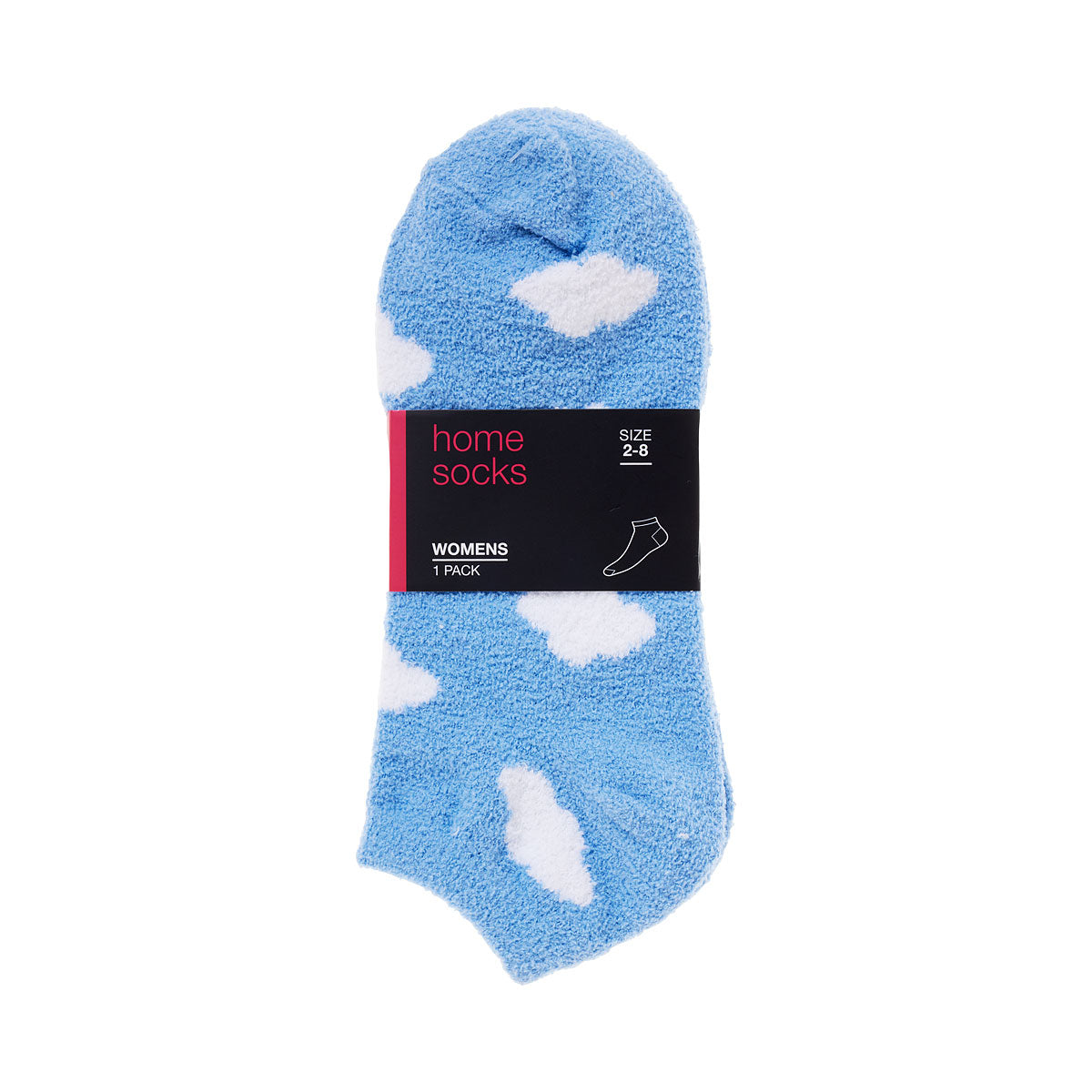 Butter Yarn Ankle Socks Clouds Size 8-11