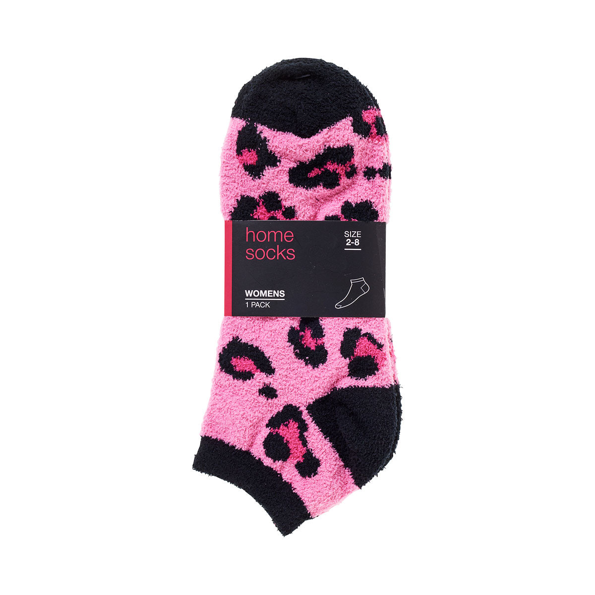 Butter Yarn Ankle Socks Leopard Size 8-11
