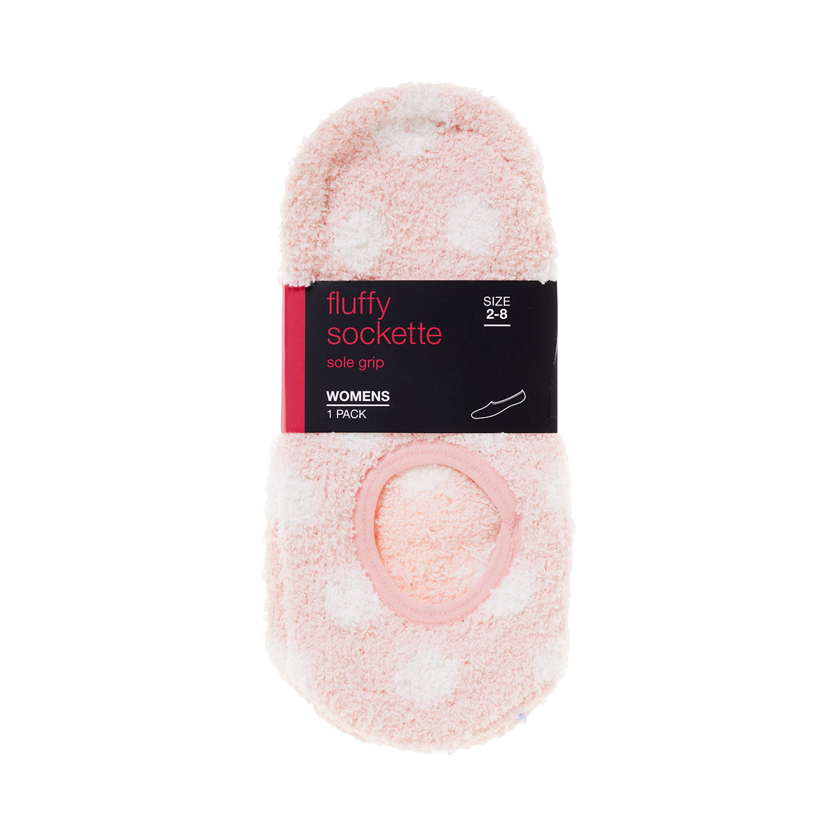 Butter Yarn Sockettes Pink Size 8-11