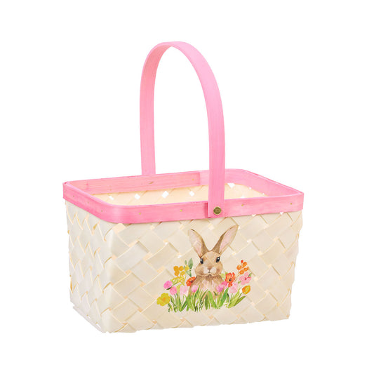 Easter Basket Bunny Print Large