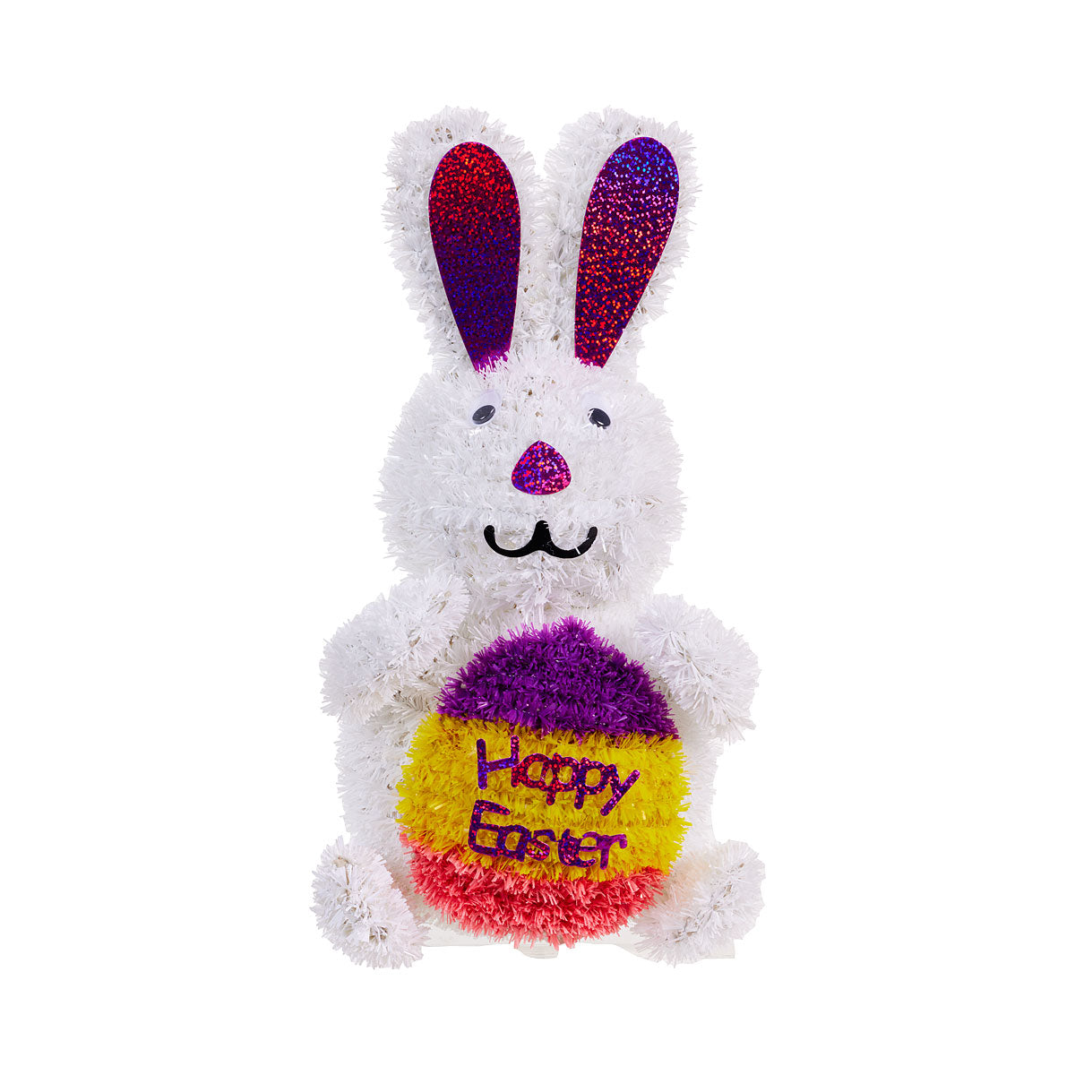 Easter Large 3D Bunny Tinsel Decoration