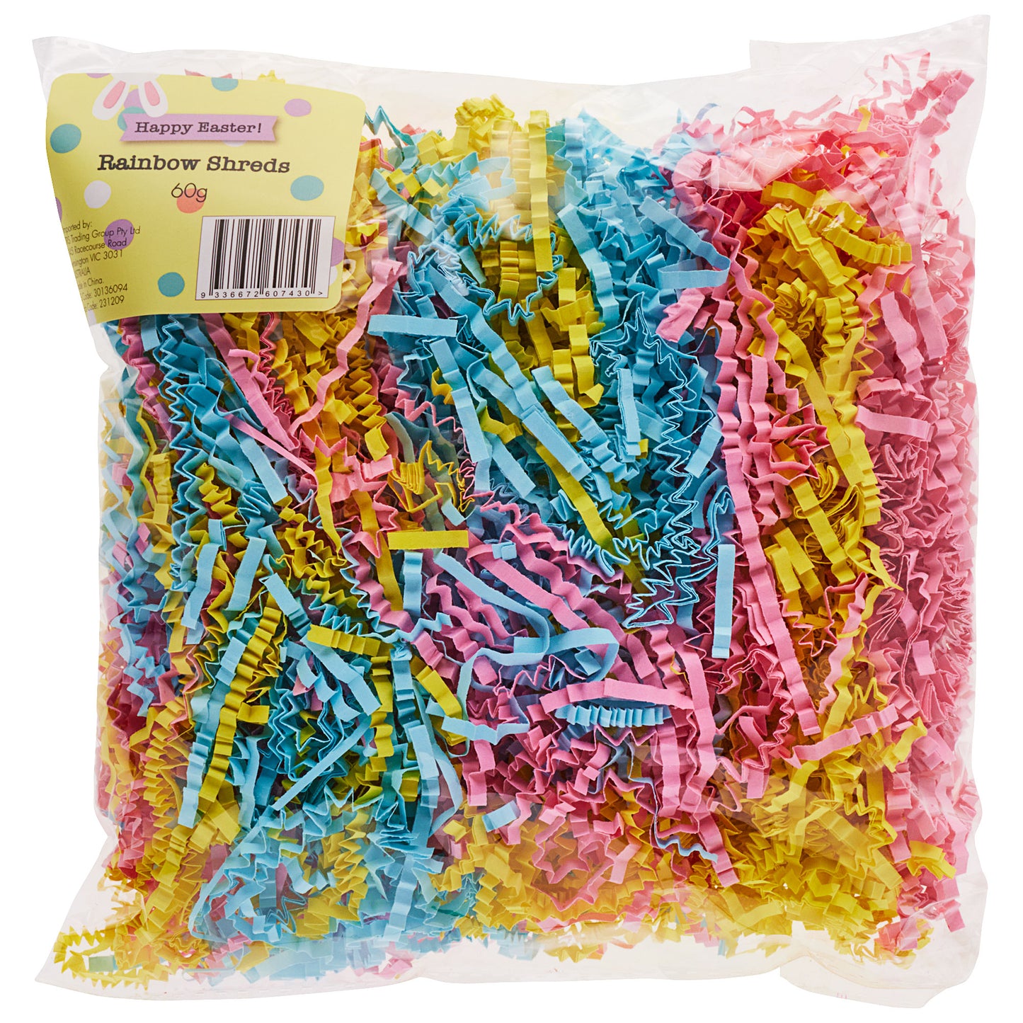 Easter Rainbow Shreds 60g