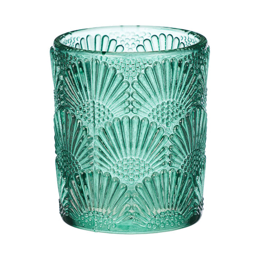 Coloured Glass Tealight Holder Assorted
