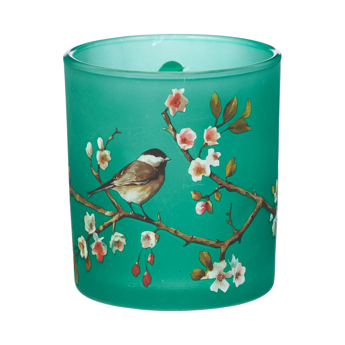 Tealight Holder Print Butterflies/Bird