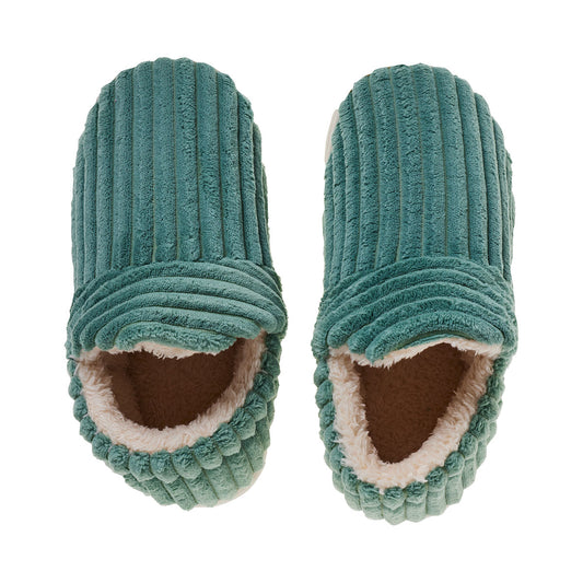 Ribbed Slipper Boots Sage Green S/M/L